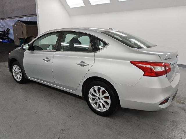 3N1AB7AP7KL612725 - 2019 NISSAN SENTRA S SILVER photo 2