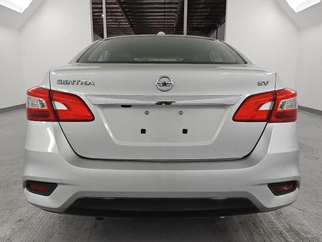 3N1AB7AP7KL612725 - 2019 NISSAN SENTRA S SILVER photo 6