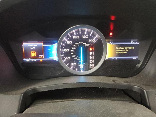 1FM5K7D80EGA08358 - 2014 FORD EXPLORER XLT GRAY photo 9