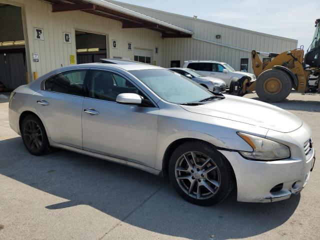 1N4AA5AP5EC443606 - 2014 NISSAN MAXIMA S SILVER photo 4