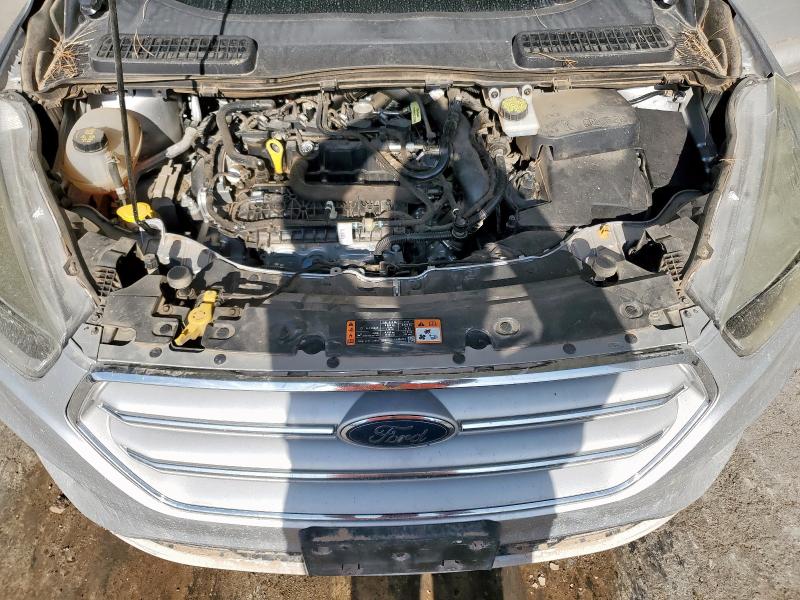 1FMCU0GD7KUC25694 - 2019 FORD ESCAPE SE SILVER photo 12