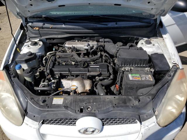 KMHCM36C18U102802 - 2008 HYUNDAI ACCENT GS 白色 照片 11