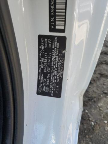 KMHCM36C18U102802 - 2008 HYUNDAI ACCENT GS 白色 照片 12