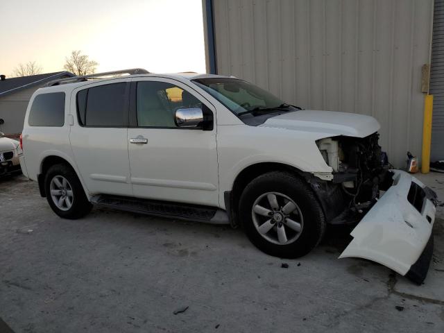 5N1BA08C28N629015 - 2008 NISSAN ARMADA SE WHITE photo 4