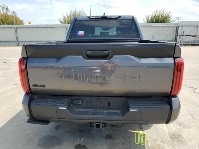 5TFLA5DB9PX097624 - 2023 TOYOTA TUNDRA CREWMAX SR GRAY photo 6