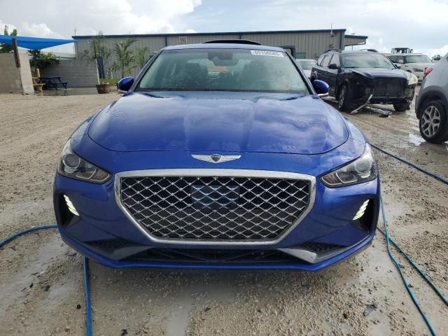 KMTG64LA7LU051275 - 2020 GENESIS G70 BLUE photo 5