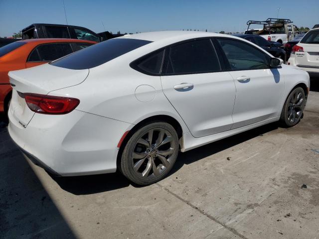 1C3CCCBBXFN663404 - 2015 CHRYSLER 200 S WHITE photo 3