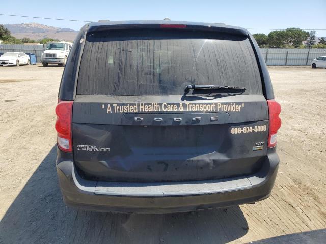 2C4RDGCG8JR205103 - 2018 DODGE GRAND CARAVAN SXT შავი ფოტო 6