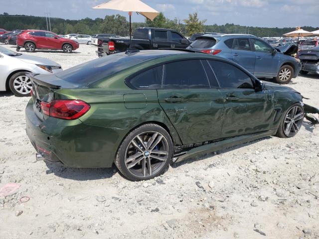 WBA4J7C53JBH13981 - 2018 BMW 440XI GRAN COUPE GREEN photo 3