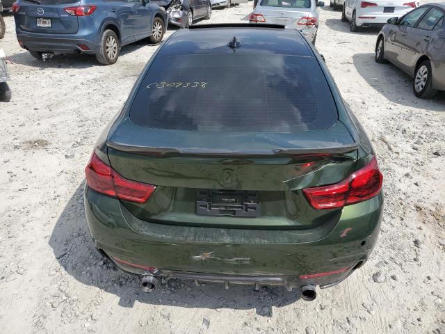 WBA4J7C53JBH13981 - 2018 BMW 440XI GRAN COUPE GREEN photo 6