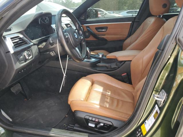WBA4J7C53JBH13981 - 2018 BMW 440XI GRAN COUPE GREEN photo 7