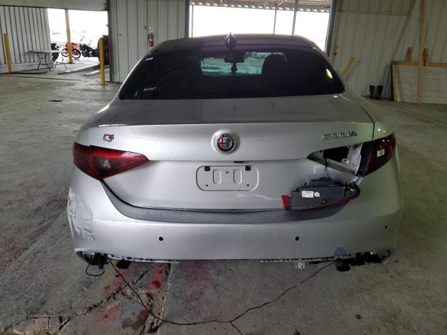 ZARFAEDN2H7550206 - 2017 ALFA ROMEO GIULIA Q4 ვერცხლისფერი ფოტო 6