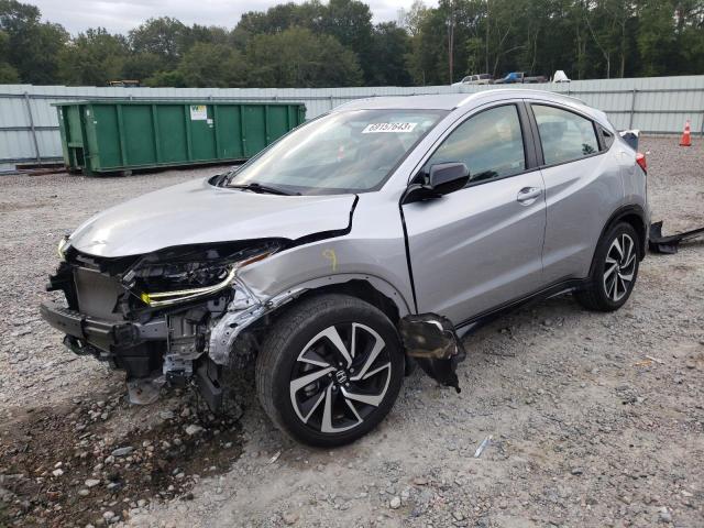 3CZRU5H17KG703402 - 2019 HONDA HR-V SPORT SILVER photo 1