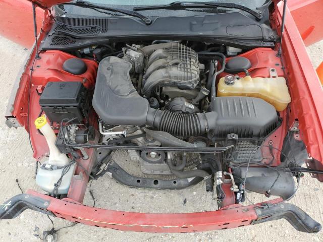 2C3CDYAG1EH277226 - 2014 DODGE CHALLENGER SXT RED photo 11