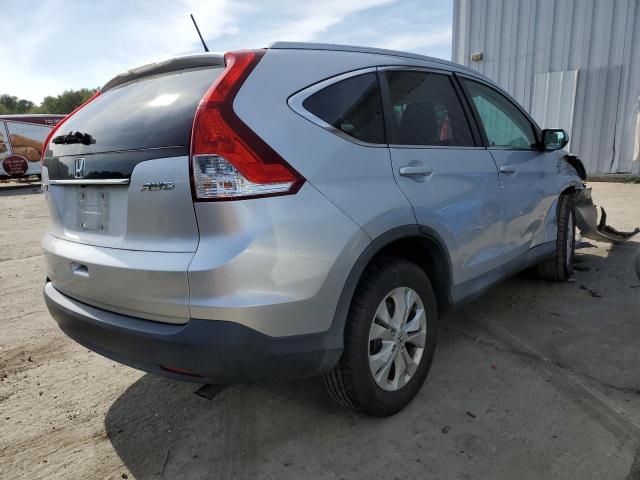 2HKRM4H76EH676032 - 2014 HONDA CR-V EXL SILVER photo 3