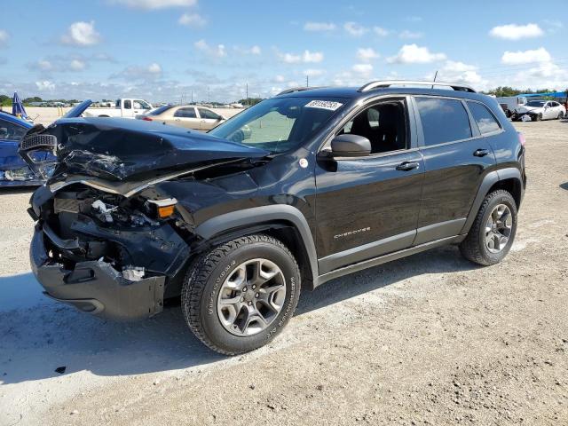 1C4PJMBX9KD487112 - 2019 JEEP CHEROKEE TRAILHAWK BLACK photo 1