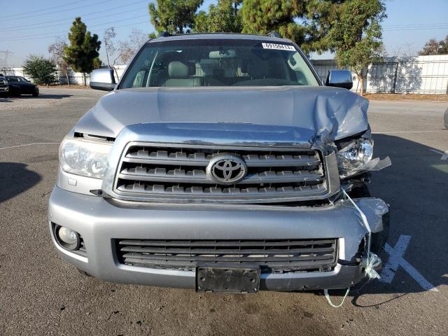 5TDBY68A28S018607 - 2008 TOYOTA SEQUOIA LIMITED SILVER photo 5