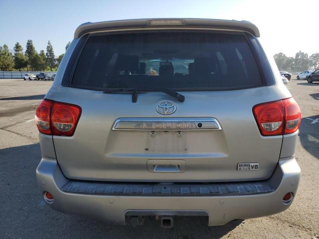 5TDBY68A28S018607 - 2008 TOYOTA SEQUOIA LIMITED SILVER photo 6