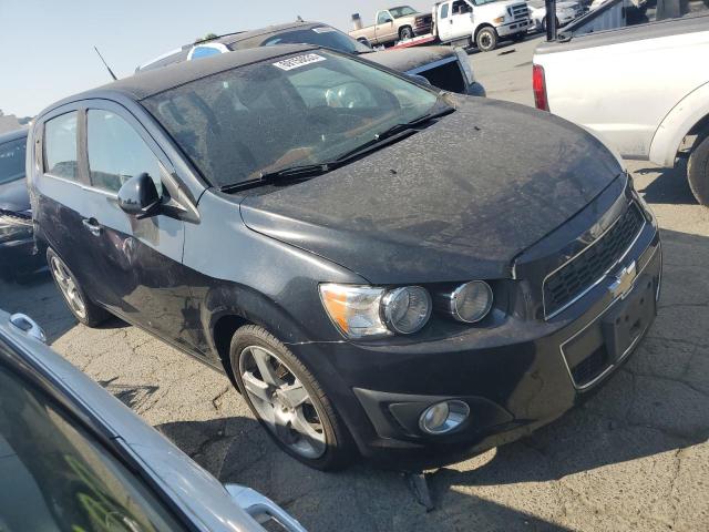 1G1JE6SB9D4159906 - 2013 CHEVROLET SONIC LTZ BLACK photo 4