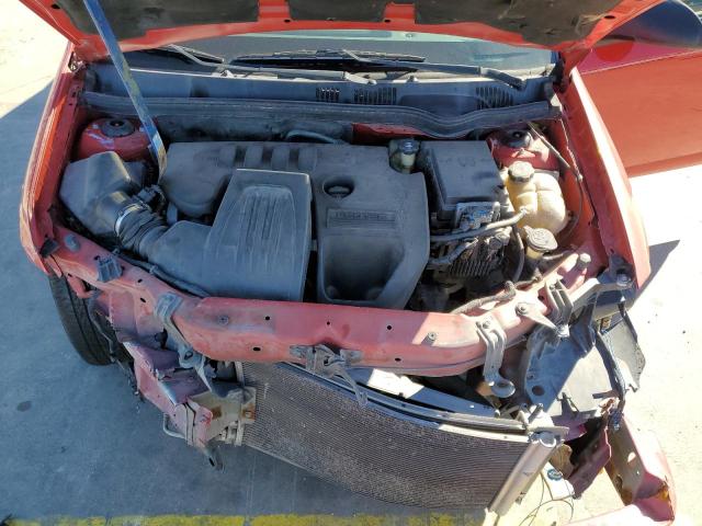 1G1AK55F677342488 - 2007 CHEVROLET COBALT LS RED photo 11