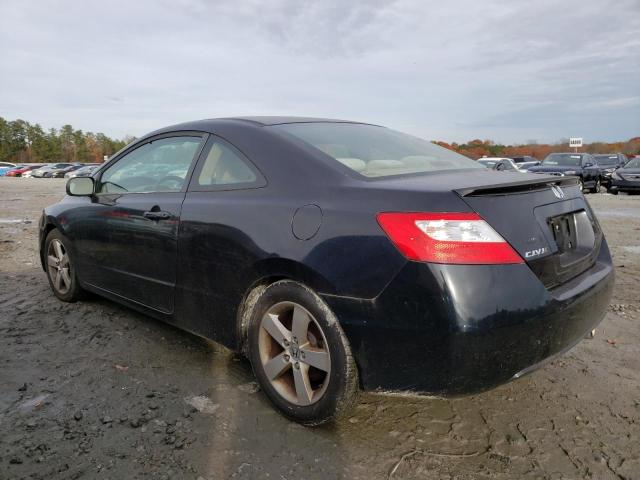 2HGFG12836H520763 - 2006 HONDA CIVIC EX BLACK photo 2