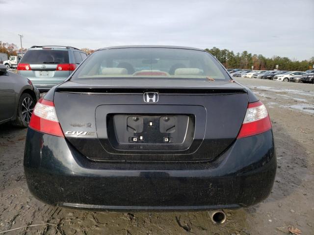 2HGFG12836H520763 - 2006 HONDA CIVIC EX BLACK photo 6