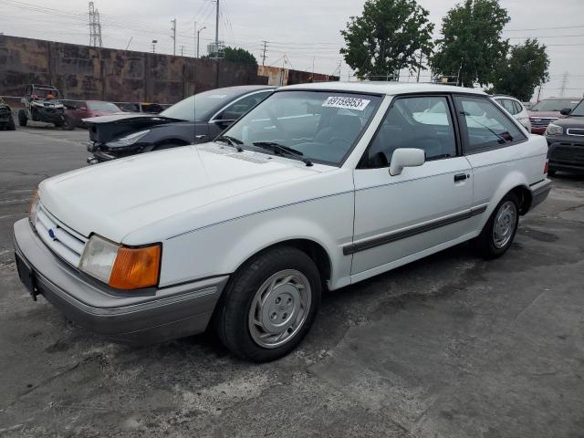 1FAPP9198LT111027 - 1990 FORD ESCORT LX WHITE photo 1