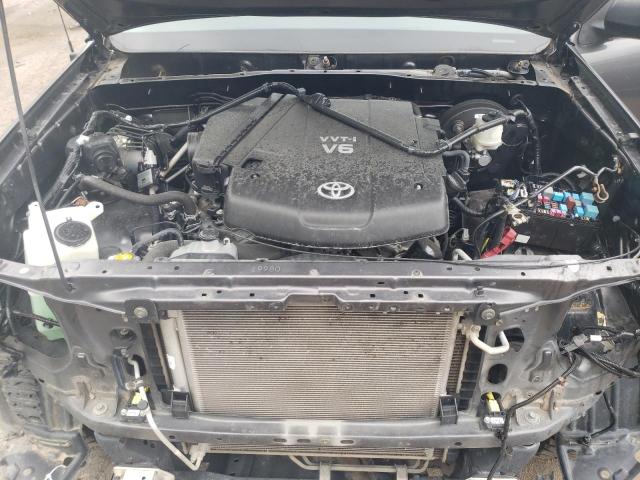5TFJU4GN0DX042781 - 2013 TOYOTA TACOMA DOUBLE CAB PRERUNNER GRAY photo 11