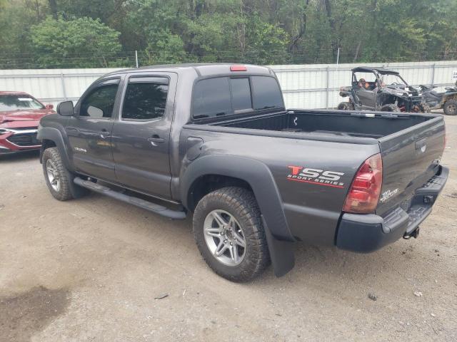 5TFJU4GN0DX042781 - 2013 TOYOTA TACOMA DOUBLE CAB PRERUNNER GRAY photo 2