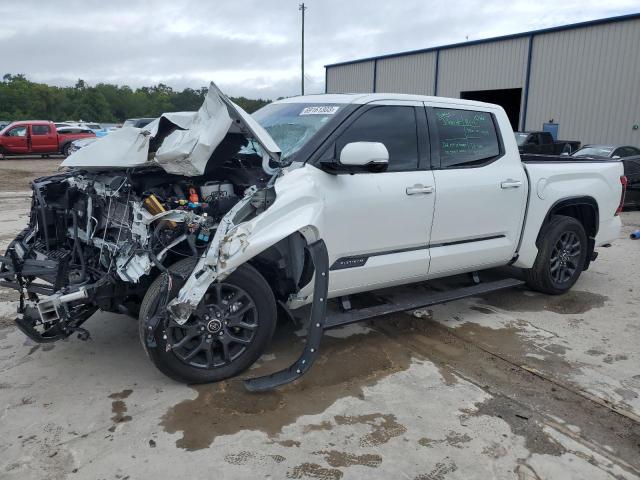 5TFNC5DB1PX016537 - 2023 TOYOTA TUNDRA CREWMAX PLATINUM Weiß Foto 1