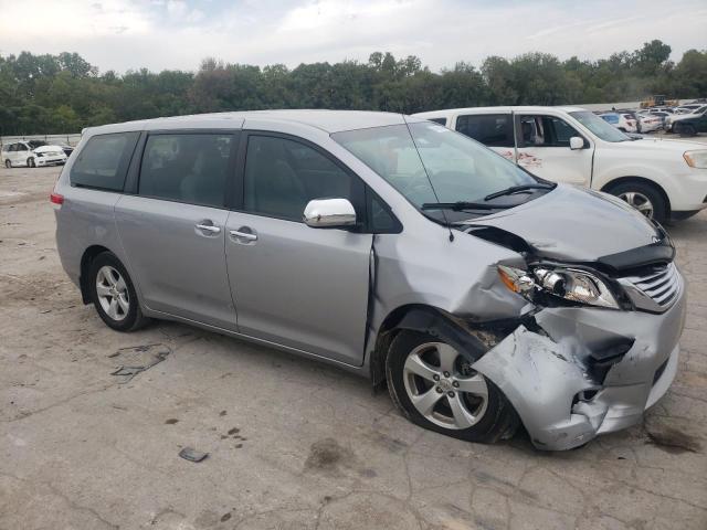 5TDKA3DC2CS012972 - 2012 TOYOTA SIENNA BASE SILVER photo 4