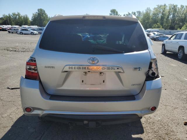 JTEEW44A492033787 - 2009 TOYOTA HIGHLANDER HYBRID LIMITED SILVER photo 6