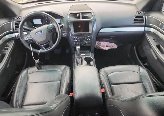 1FM5K8D85HGB51073 - 2017 FORD EXPLORER XLT BLUE photo 8