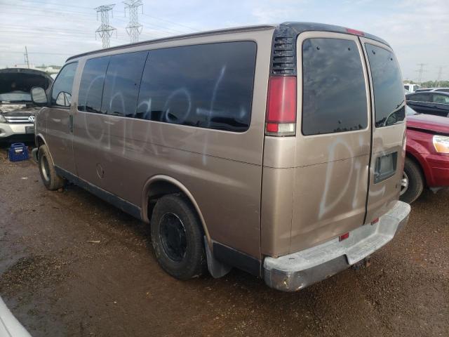 1GDFG15R8Y1203884 - 2000 GMC SAVANA RV G1500 BROWN photo 2