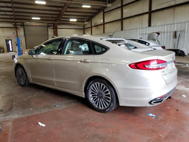 3FA6P0H94HR376386 - 2017 FORD FUSION SE CREAM photo 2