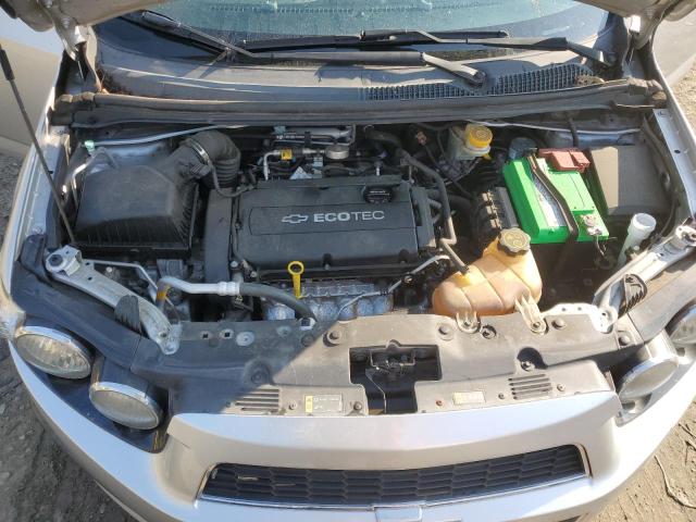 1G1JA6SH7E4232823 - 2014 CHEVROLET SONIC LS SILVER photo 11