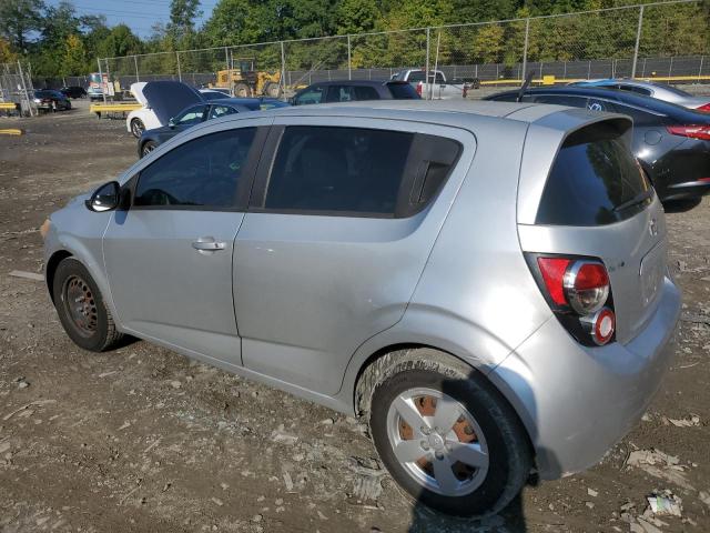 1G1JA6SH7E4232823 - 2014 CHEVROLET SONIC LS SILVER photo 2