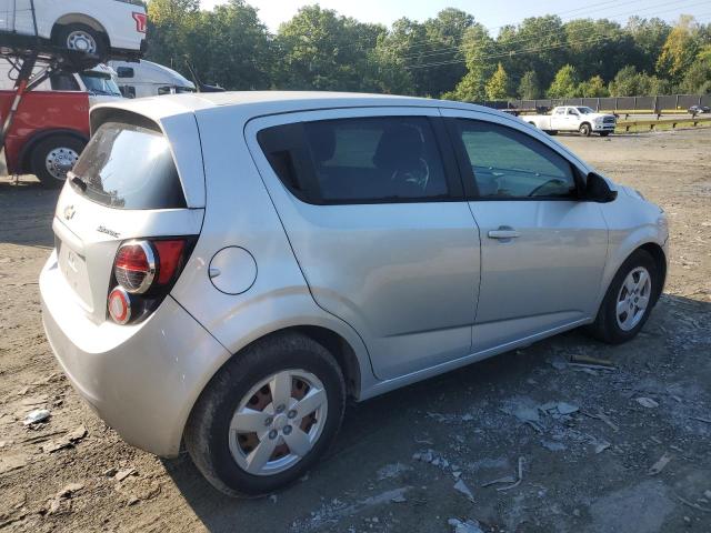 1G1JA6SH7E4232823 - 2014 CHEVROLET SONIC LS SILVER photo 3
