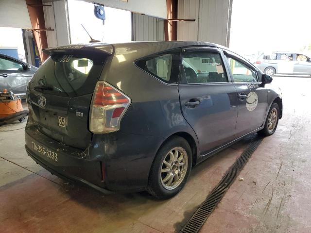 JTDZN3EU9FJ031322 - 2015 TOYOTA PRIUS V SILVER photo 3