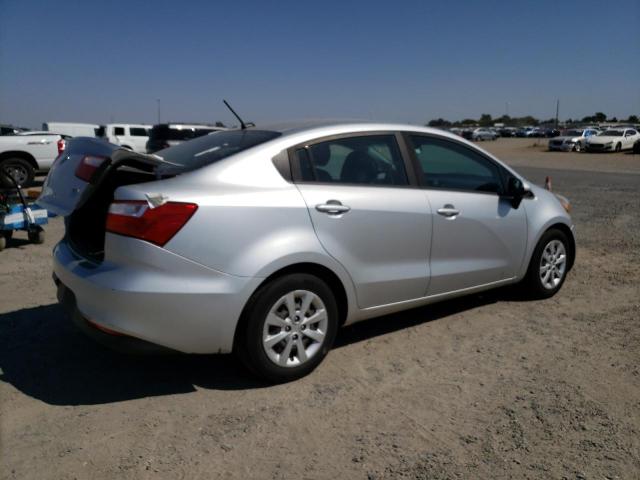 KNADM4A37H6113746 - 2017 KIA RIO LX SILVER photo 3