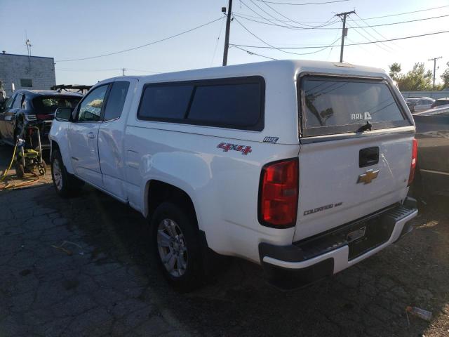 1GCHTCEN4K1175283 - 2019 CHEVROLET COLORADO LT WHITE photo 2