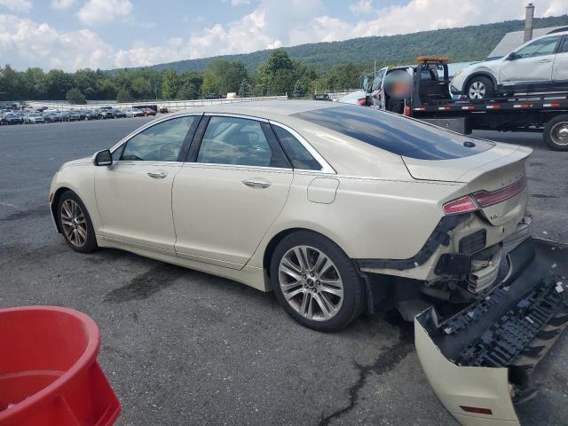 3LN6L2G92ER800254 - 2014 LINCOLN MKZ CREAM photo 2