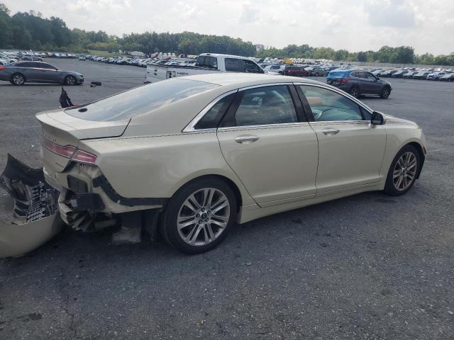 3LN6L2G92ER800254 - 2014 LINCOLN MKZ CREAM photo 3