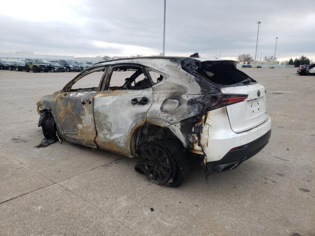 JTJBARBZ5K2184409 - 2019 LEXUS NX 300 BASE Biały zdjęcie 2