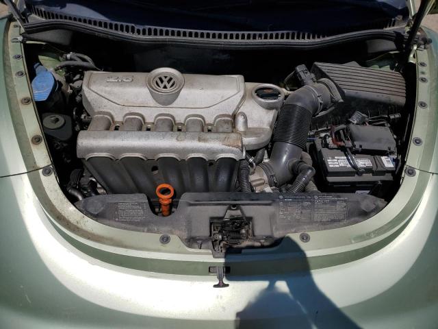 3VWPW31C57M516608 - 2007 VOLKSWAGEN NEW BEETLE 2.5L GREEN photo 11