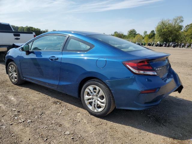 2HGFG3B56EH508980 - 2014 HONDA CIVIC LX BLUE photo 2