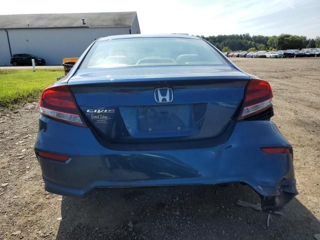 2HGFG3B56EH508980 - 2014 HONDA CIVIC LX BLUE photo 6