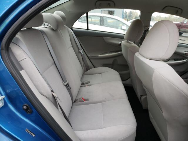 JTDBU4EE2AJ080597 - 2010 TOYOTA COROLLA BASE BLUE photo 10