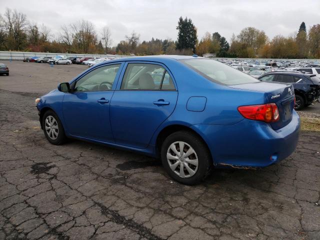 JTDBU4EE2AJ080597 - 2010 TOYOTA COROLLA BASE BLUE photo 2