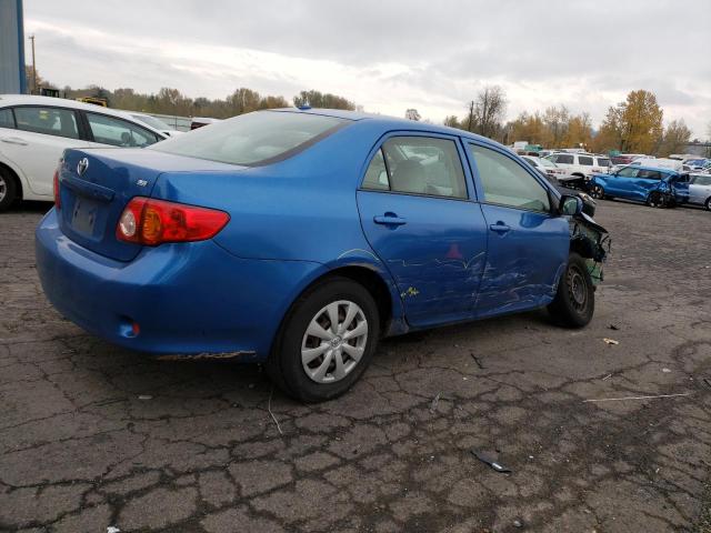 JTDBU4EE2AJ080597 - 2010 TOYOTA COROLLA BASE BLUE photo 3